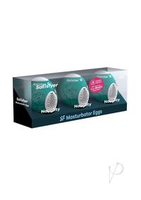 Satisfyer Masturbator Egg 3pk Naughty